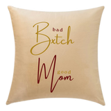 “Good Mom” Velvet Pillow