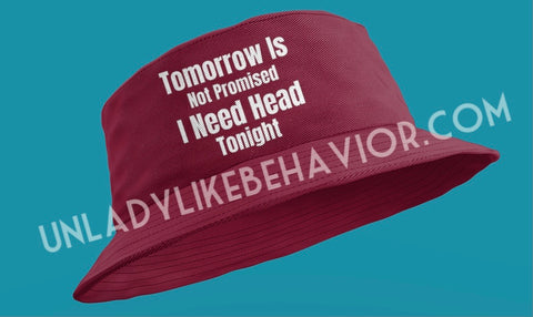 "Head Tonight" Bucket Hat