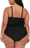 “Baddie" Plus Size 2 Piece Swimsuit