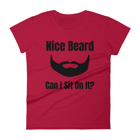 "Nice Beard" short sleeve t-shirt