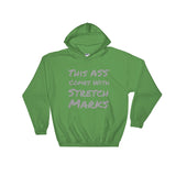 "Stretch Marks" Hooded Sweatshirt
